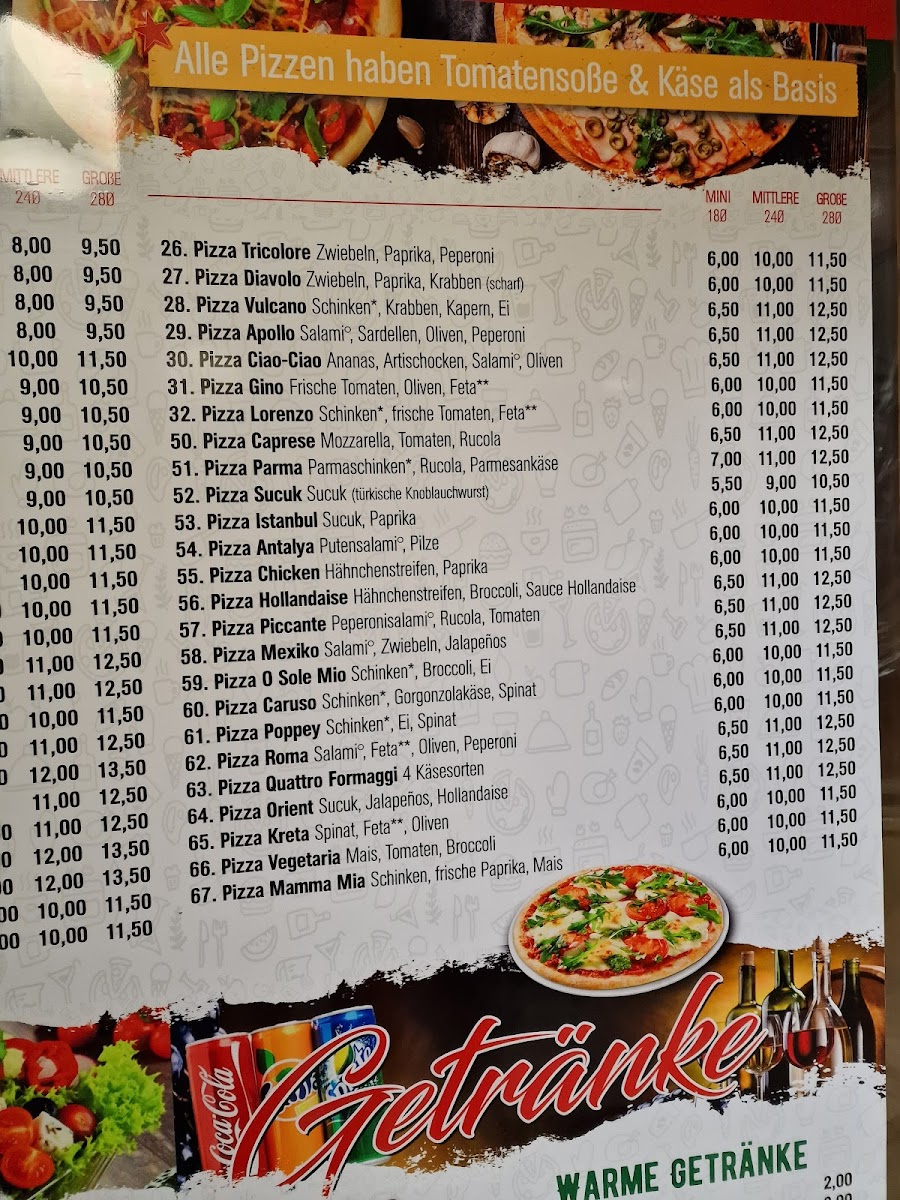 Menu Pizzeria Imbiss Rialto / Salzgitter-3